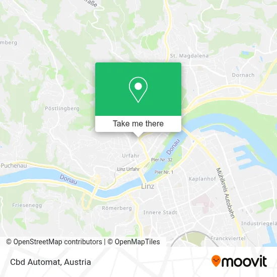 Cbd Automat map