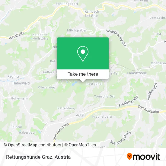 Rettungshunde Graz map