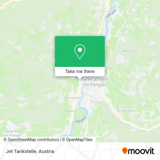 Jet Tankstelle map