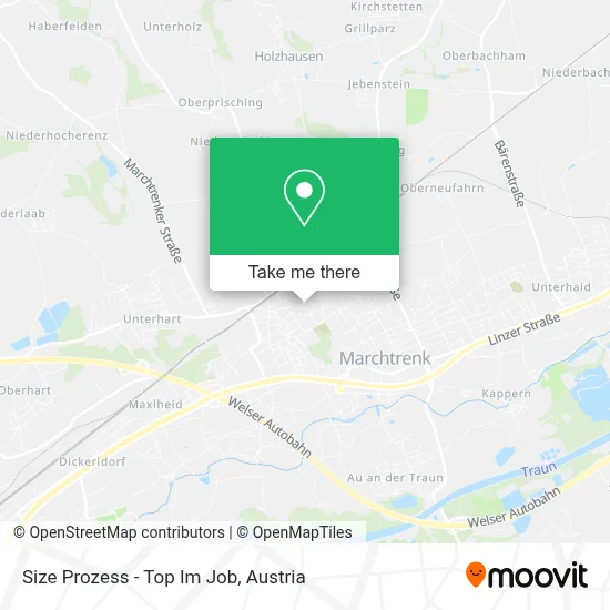 Size Prozess - Top Im Job map