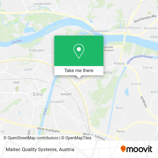 Maitec Quality Systems map