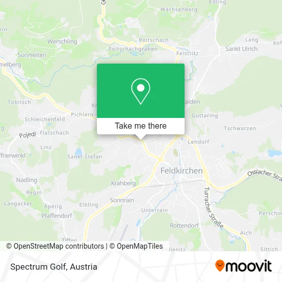 Spectrum Golf map