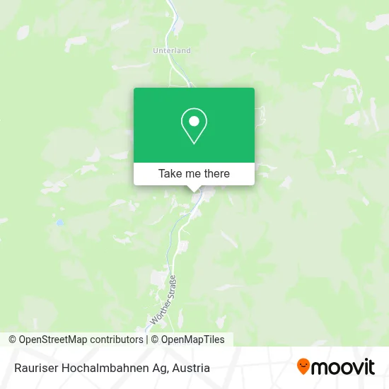 Rauriser Hochalmbahnen Ag map