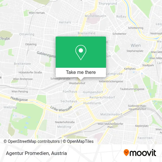 Agentur Promedien map