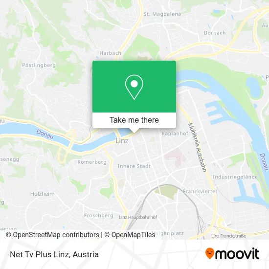 Net Tv Plus Linz map