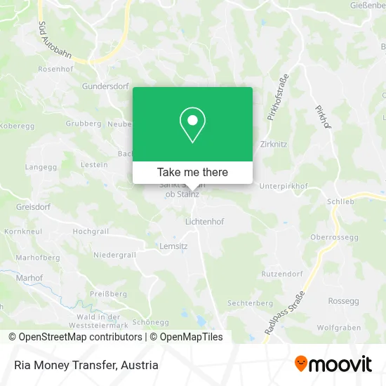 Ria Money Transfer map