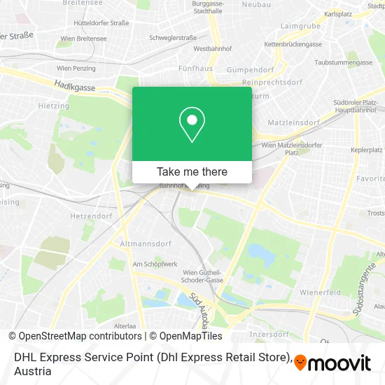 DHL Express Service Point (Dhl Express Retail Store) map