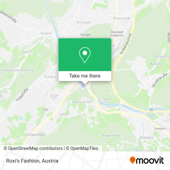 Roxi's Fashion map