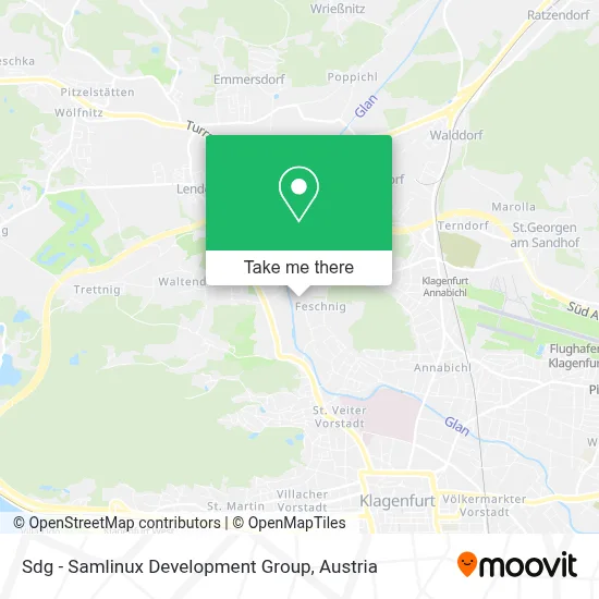 Sdg - Samlinux Development Group map