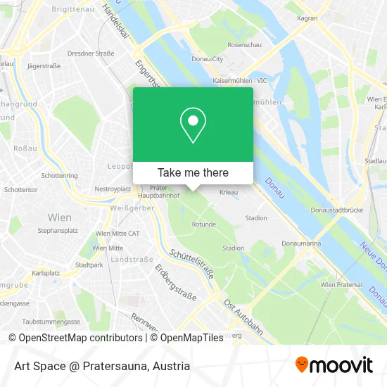 Art Space @ Pratersauna map