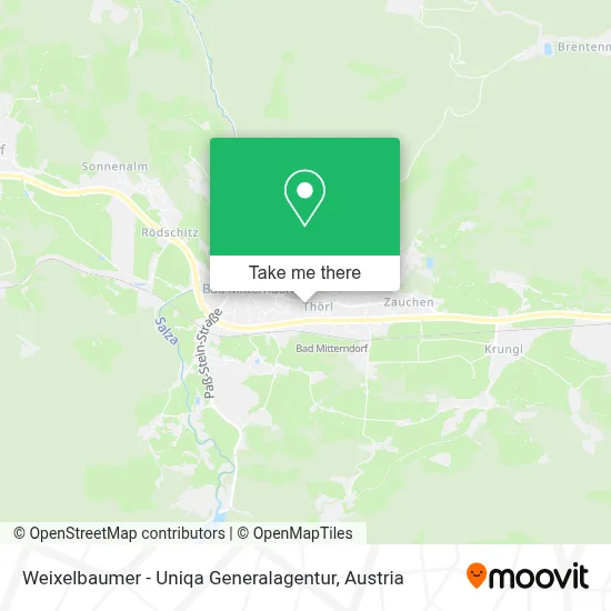Weixelbaumer - Uniqa Generalagentur map