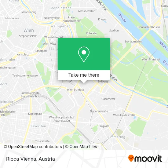 Rioca Vienna map