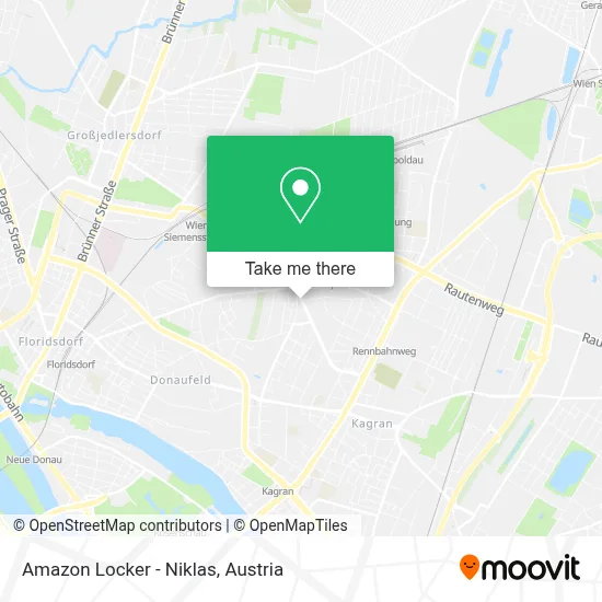 Amazon Locker - Niklas map