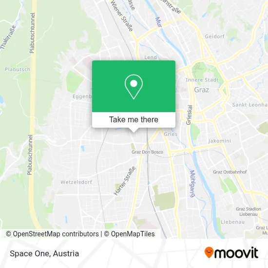 Space One map