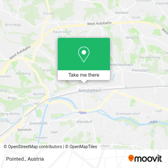 Pointed. map