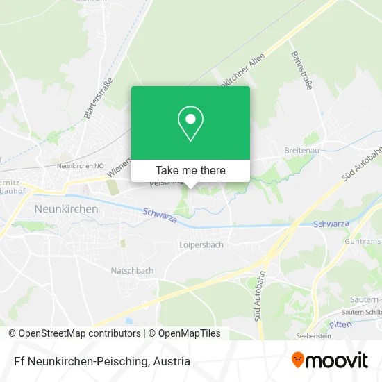 Ff Neunkirchen-Peisching map