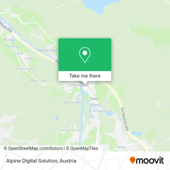 Alpine Digital Solution map