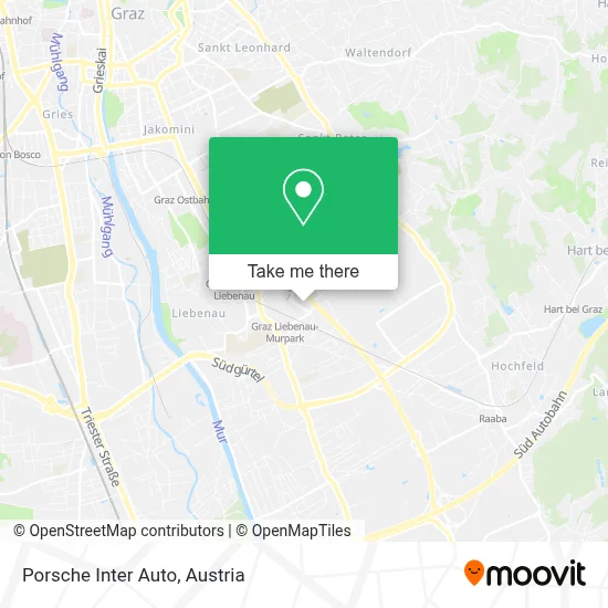 Porsche Inter Auto map