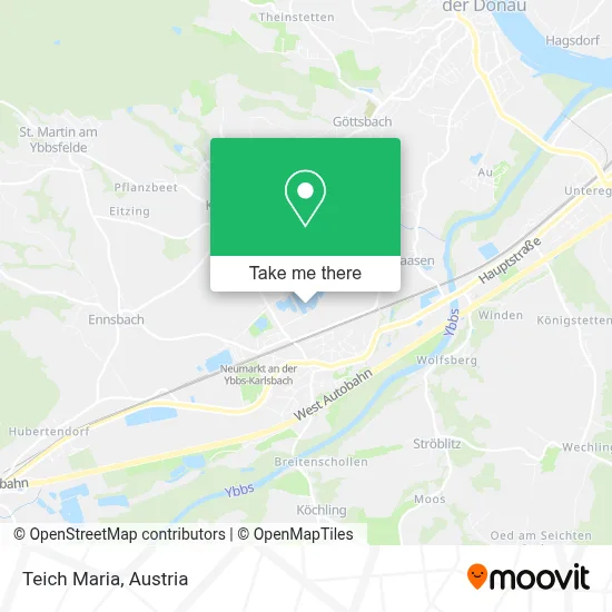 Teich Maria map