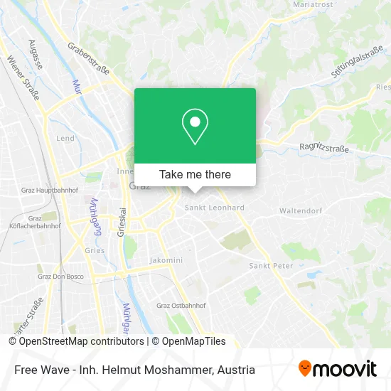 Free Wave - Inh. Helmut Moshammer map