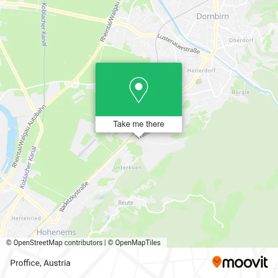 Proffice map