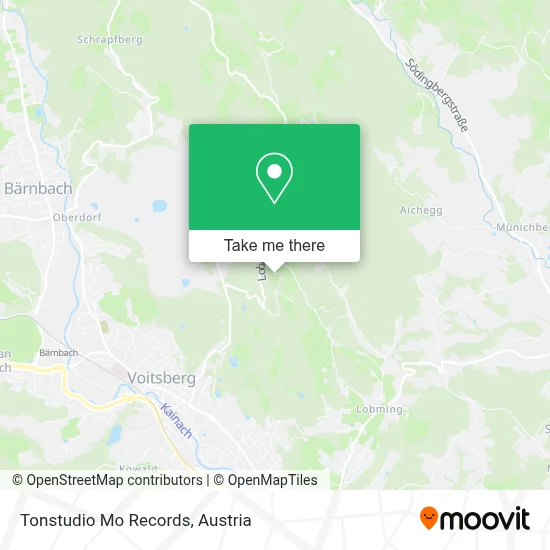 Tonstudio Mo Records map