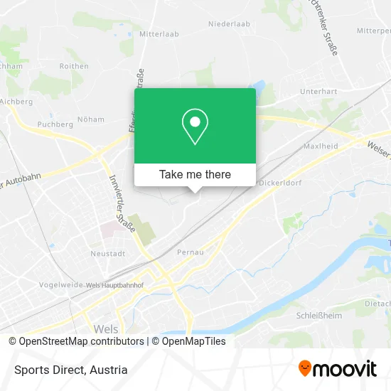 Sportsdirect map