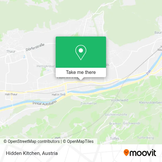 Hidden Kitchen map