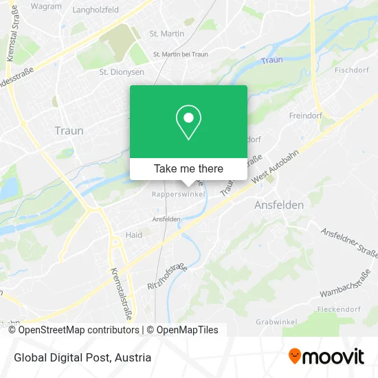 Global Digital Post map
