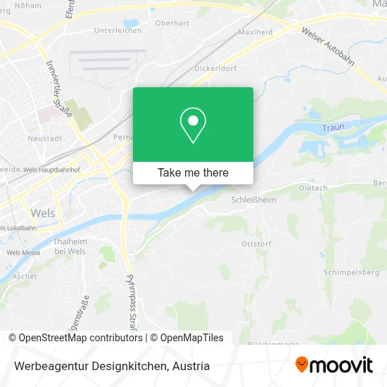 Werbeagentur Designkitchen map