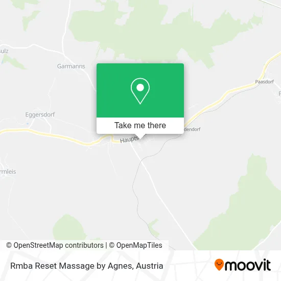 Rmba Reset Massage by Agnes map