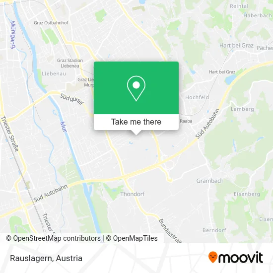 Rauslagern map