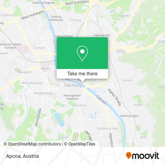 Apcoa map
