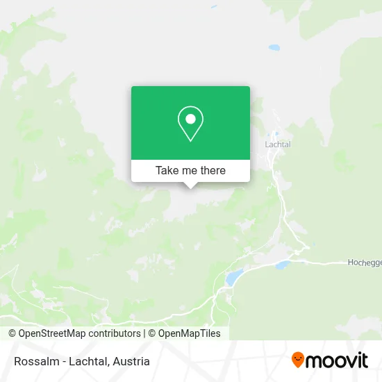 Rossalm - Lachtal map