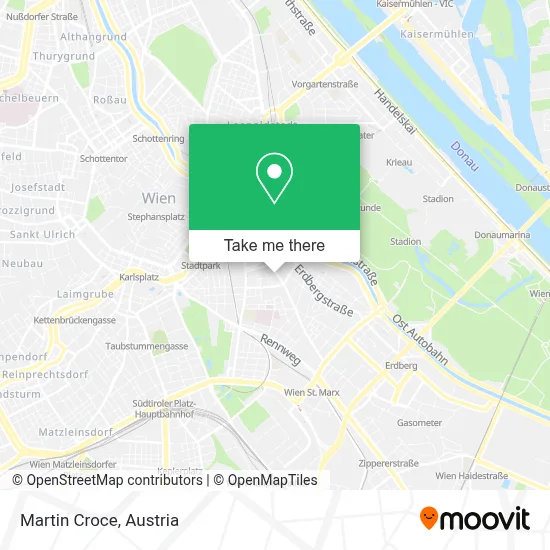 Martin Croce map