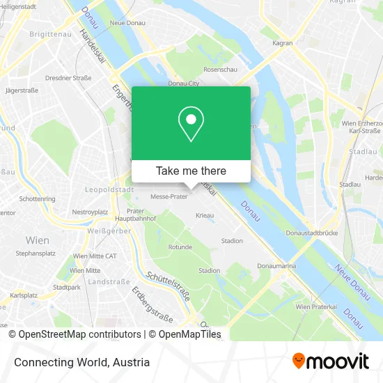 Connecting World map