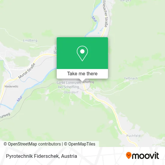 Pyrotechnik Fiderschek map