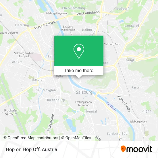 Hop on Hop Off map