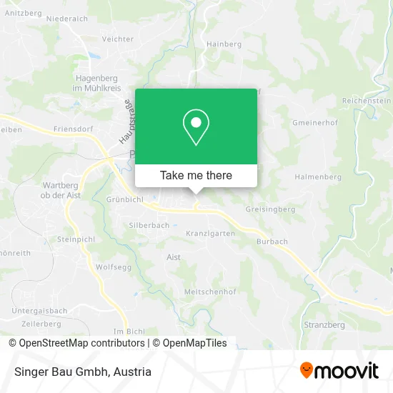 Singer Bau Gmbh map