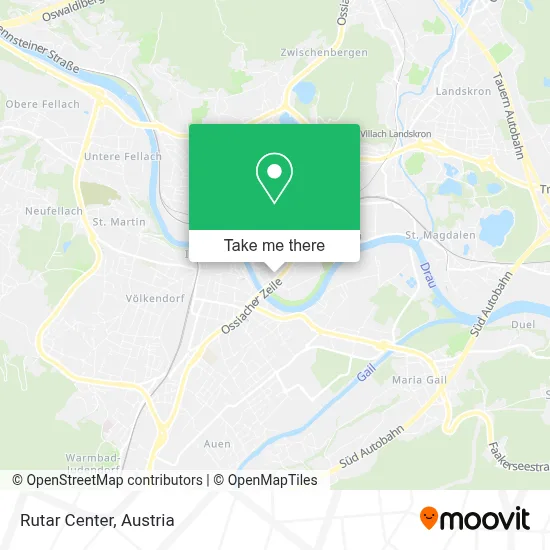 Rutar Center map