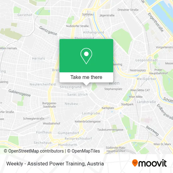Weekly - Assisted Power Training map