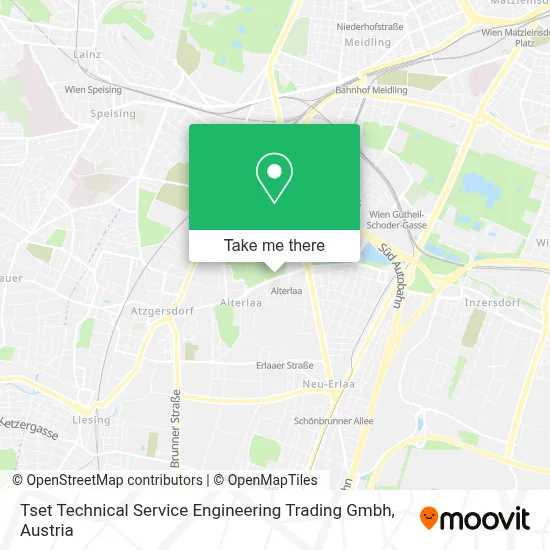 Tset Technical Service Engineering Trading Gmbh map