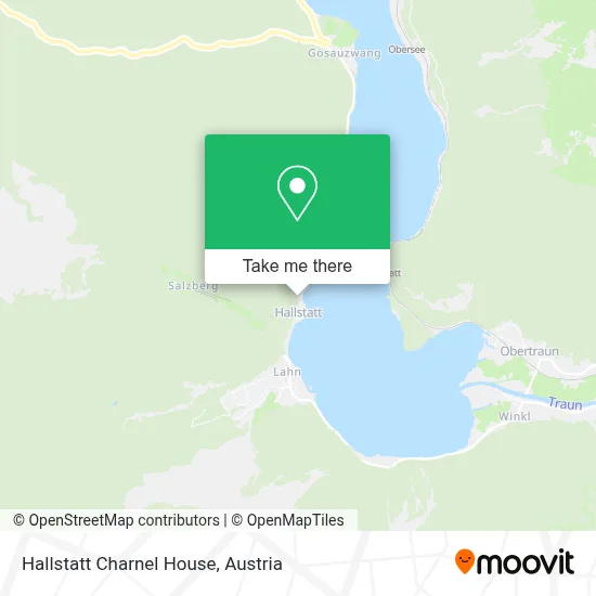 Hallstatt Charnel House map