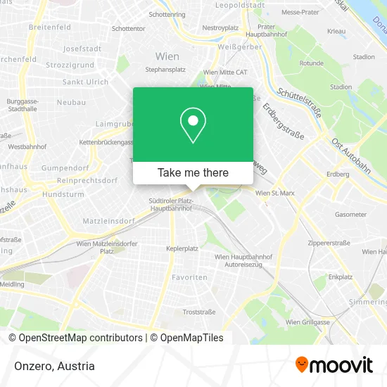 Onzero map