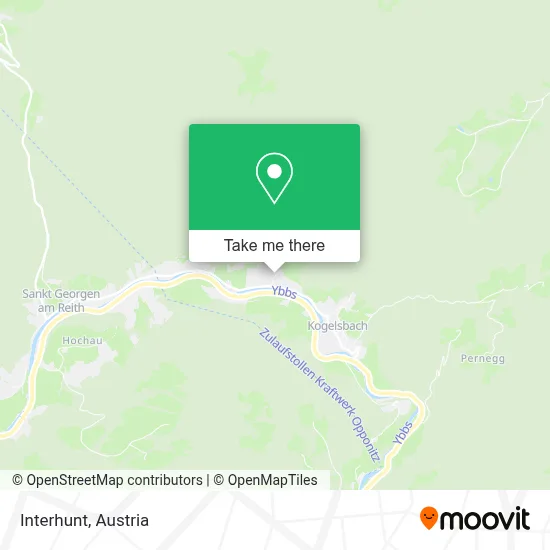 Interhunt map
