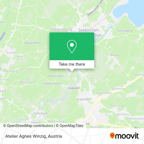 Atelier Agnes Winzig map