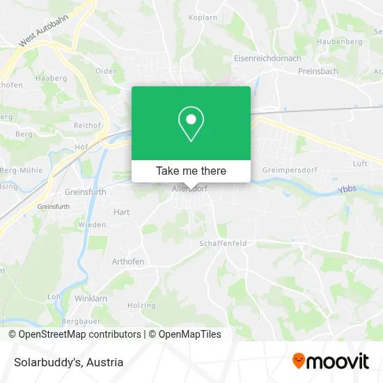 Solarbuddy's map