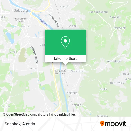 Snapbox map
