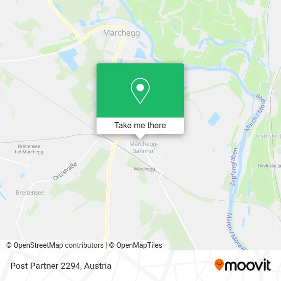 Post Partner 2294 map