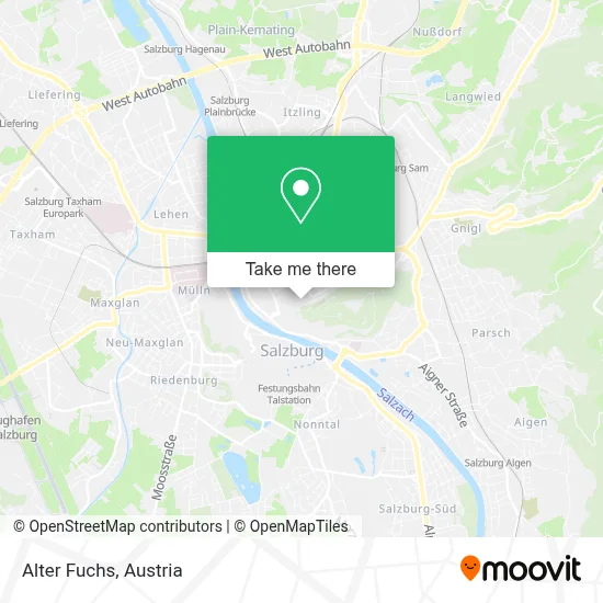 Alter Fuchs map